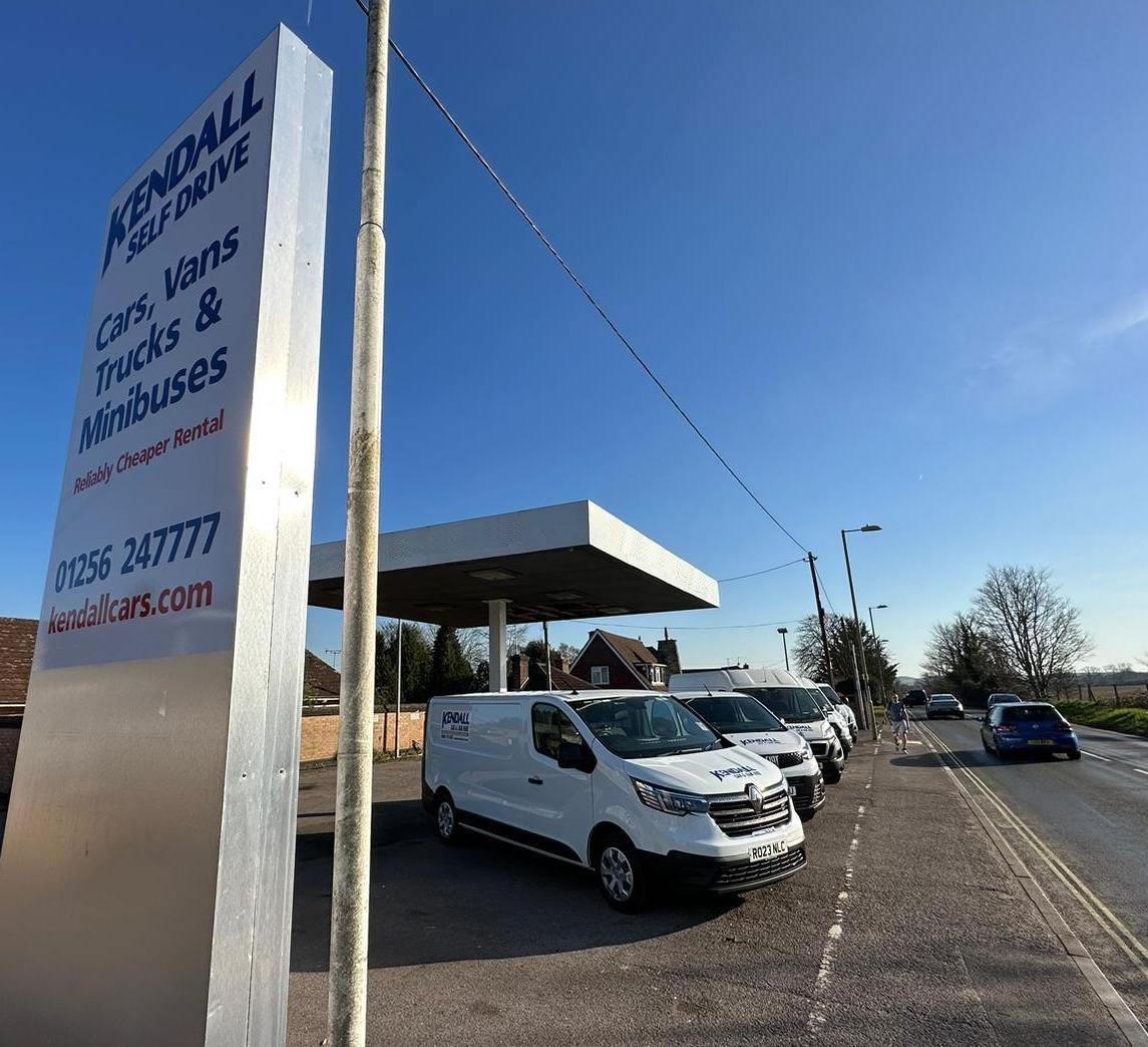 Basingstoke branch of Kendall Cars Limited located at 108 Roman Road.